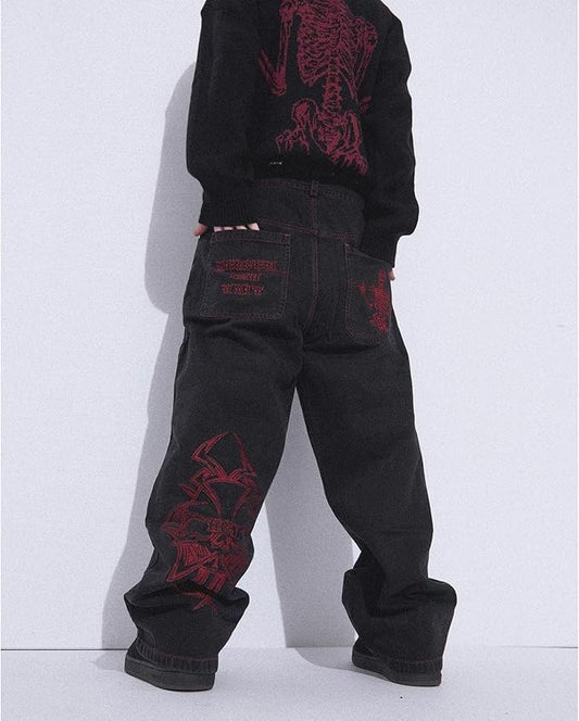 Red dragon sweatpants